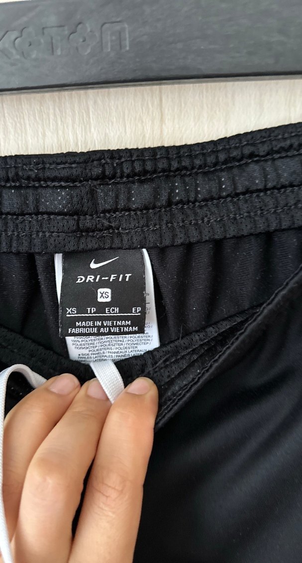 Kadın Siyah Atletik Dar Kesim Eşofman Altı - Görsel 3