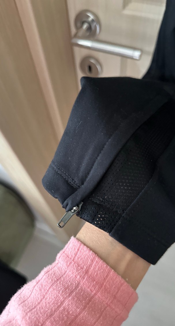 Kadın Siyah Atletik Dar Kesim Eşofman Altı - Görsel 4