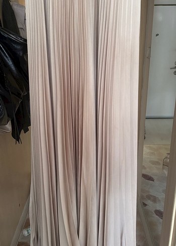 Nakışlı, Piliseli Bohem Uzun Abiye Elbise - Görsel 6