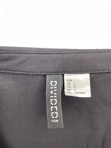l Beden siyah Renk H&M Kısa Elbise %70 İndirimli.