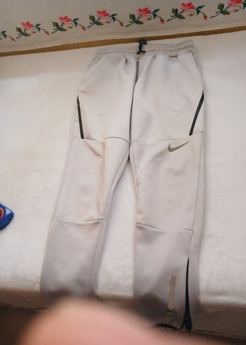 Gri Nike Fermuarlı Erkek Eşofman Altı - Görsel 4