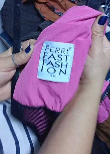 Cep Detaylı Fermuarlı Kadın Mont - Görsel 2