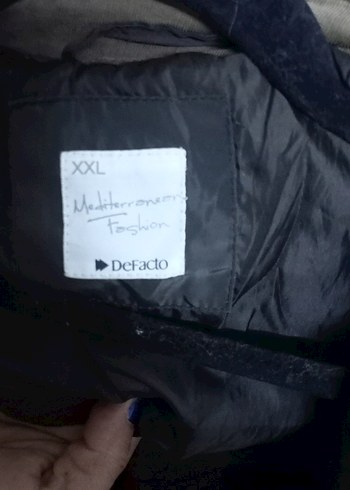 Kadın kahverengi Midi Mont - Görsel 3