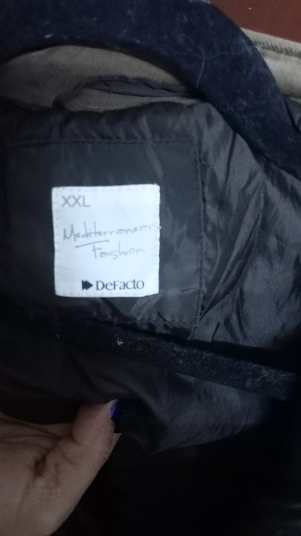 Kadın kahverengi Midi Mont - Görsel 3