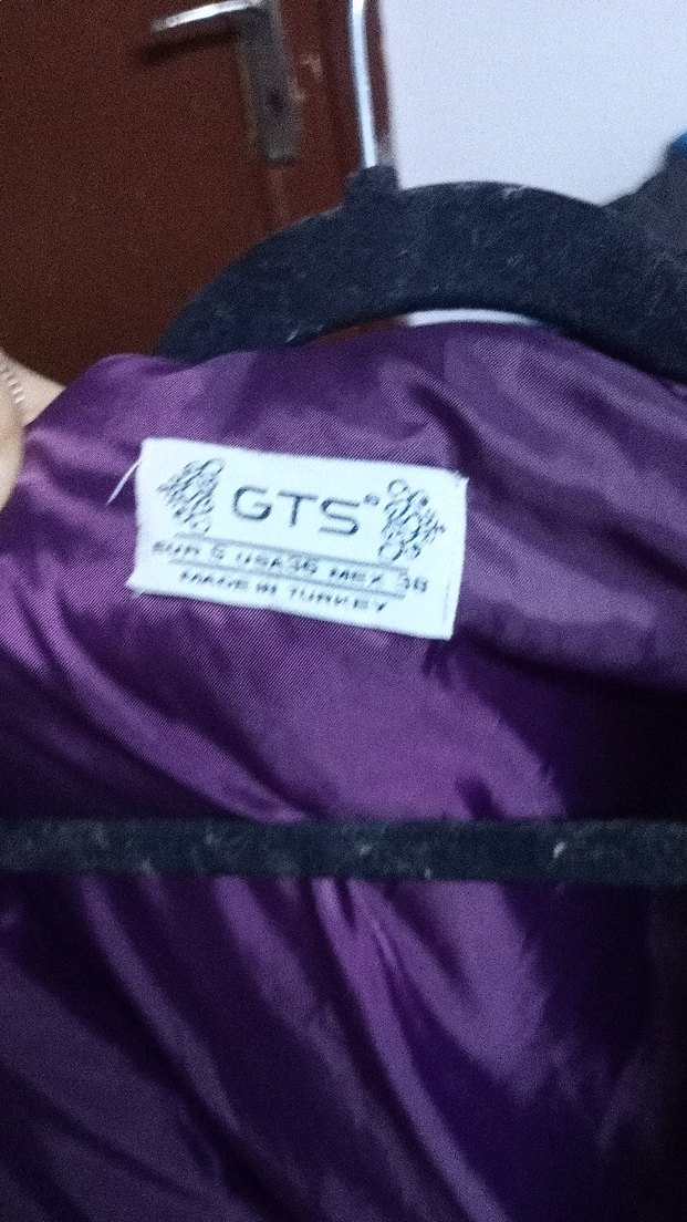 Mor Fermuarlı Kadın Mont - Görsel 3