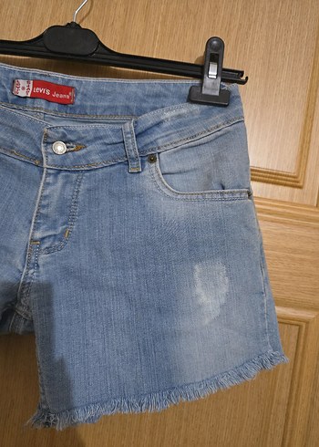 Levi's Mavi Mini Denim Şort - Görsel 3