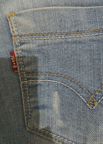Levi's Mavi Mini Denim Şort - Görsel 5