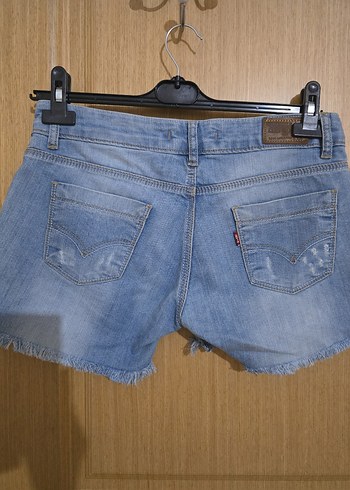 Levi's Mavi Mini Denim Şort - Görsel 4