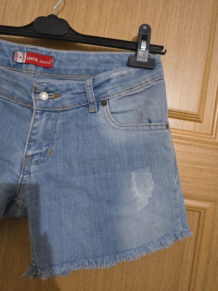 Levi's Mavi Mini Denim Şort - Görsel 3