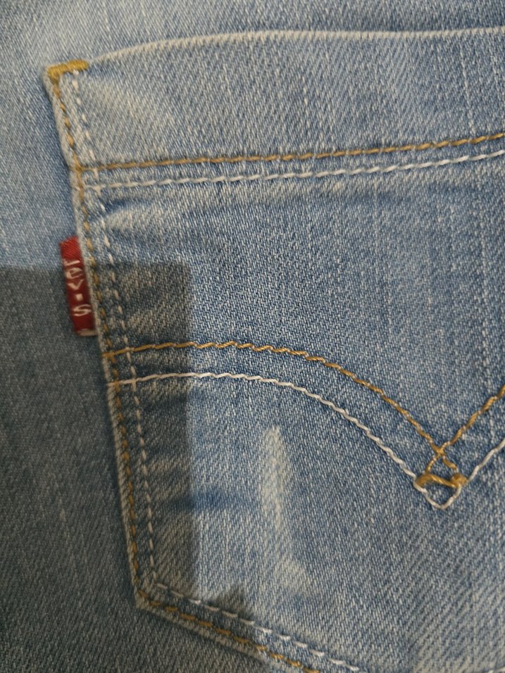 Levi's Mavi Mini Denim Şort - Görsel 5