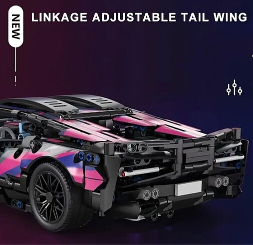 Diğer Lego Technic Oyuncak Araba Bugatti Cyberpunk City Duplo Fisher P