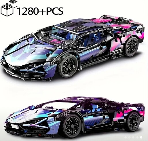 Beden Renk Lego Technic Oyuncak Araba Bugatti Cyberpunk City Duplo Fisher P