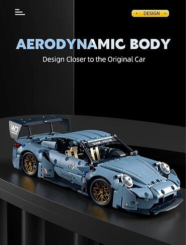 Diğer Lego Technic Oyuncak Araba Porsche 911 GT RS Duplo Fisher Price 
