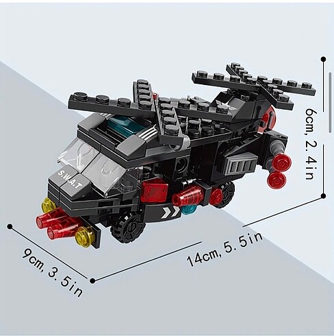 Diğer Lego City Duplo Polis Helikopter Fisher Price Çocuk Hediye Set K