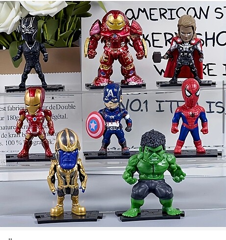 Marvel Avengers Spiderman Hulk Figür