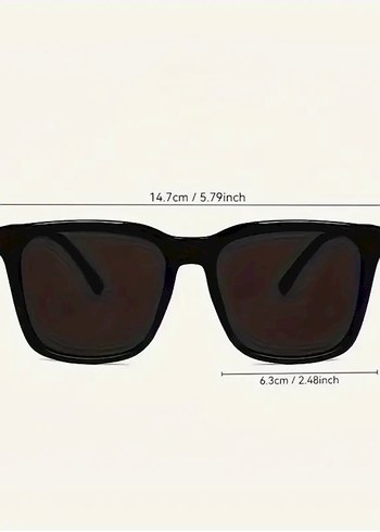Ray Ban Erkek Siyah Kare Çerçeve Güneş Gözlüğü