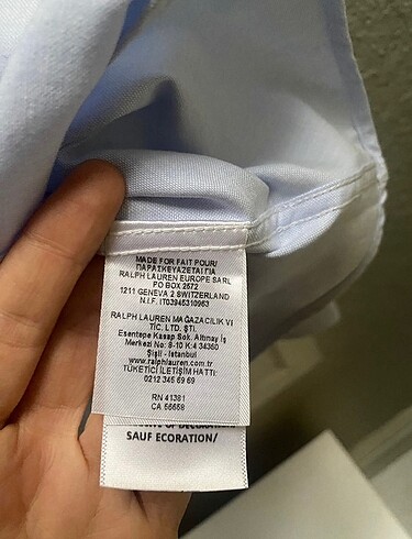 l Beden Ralph lauren gömlek