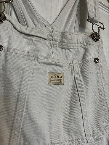 Pull and Bear P&B BEYAZ KOT TULUM