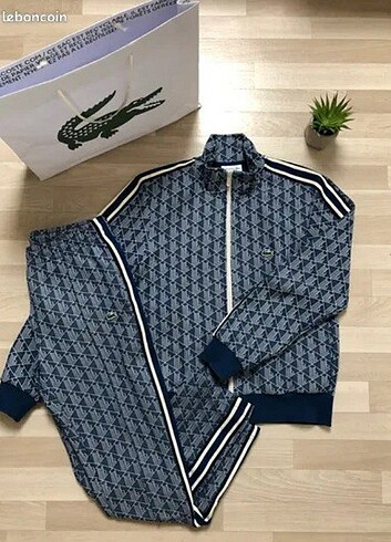 LACOSTE ERKEK MONOGRAM EŞOFMAN TAKIMI 