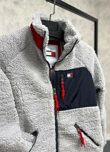 xl Beden gri Renk TOMMY HİLFİGHER PELUŞ ÇEKET