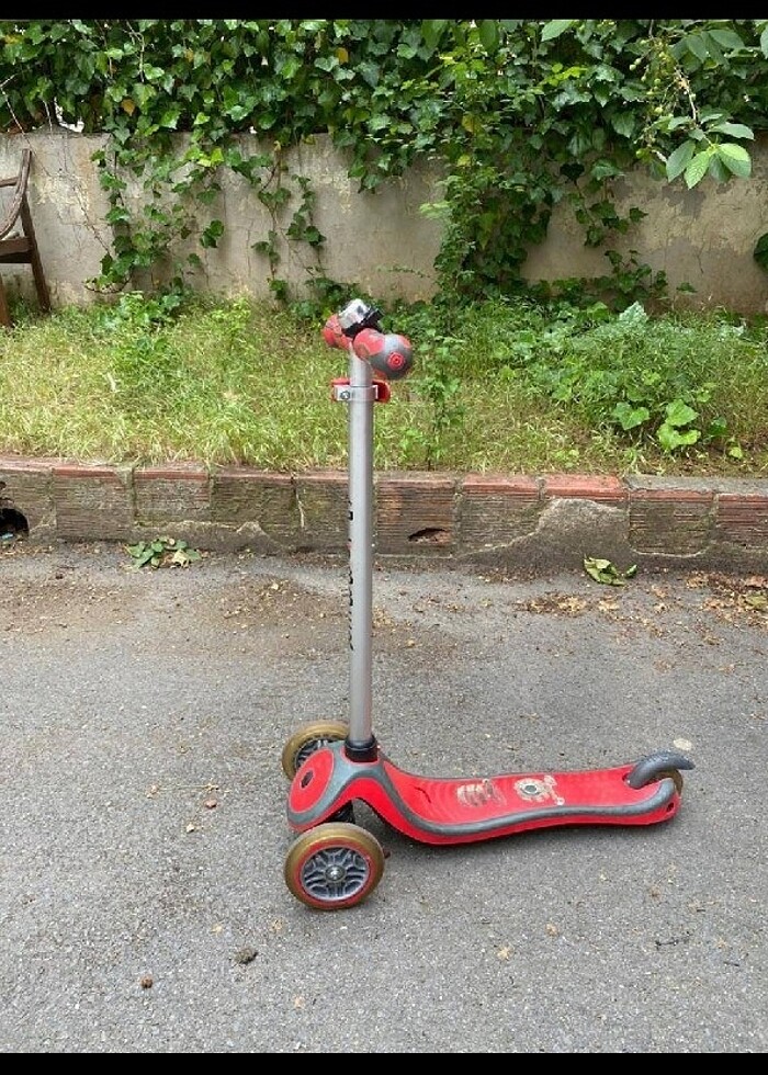 Scooter kırmızı micro globber prime plus - Görsel 3