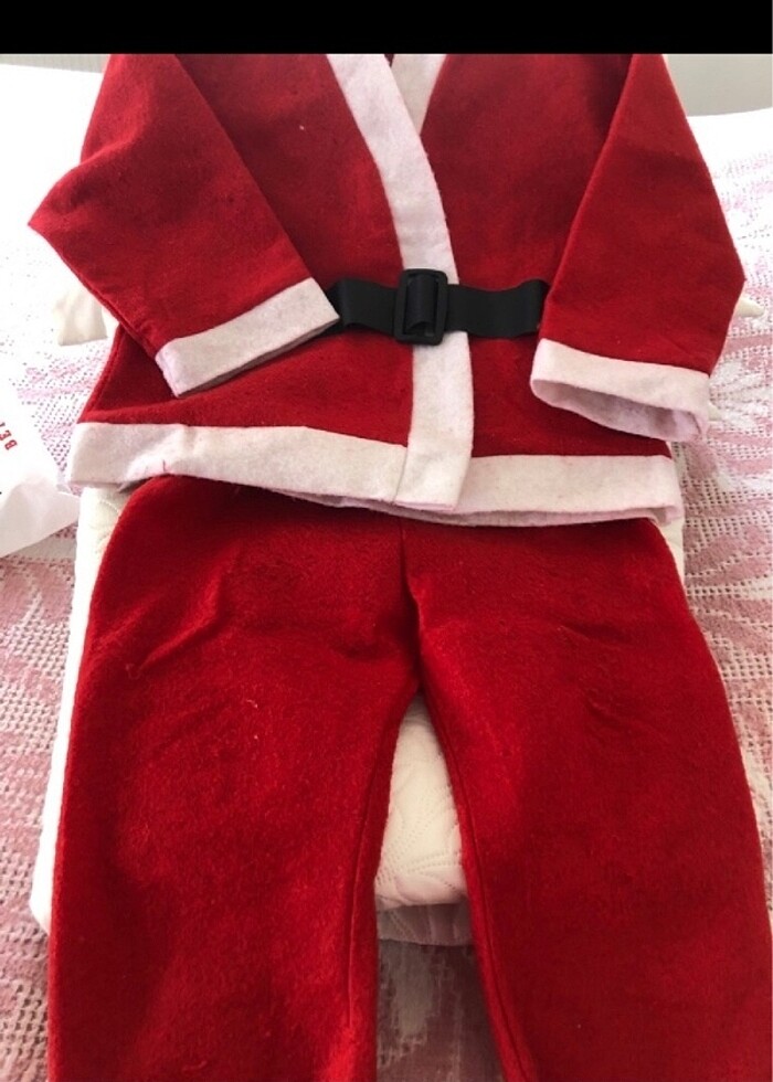 Çocuk Noel baba kıyafeti - Görsel 2
