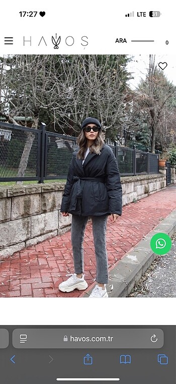 Zara Havoş Şişme Mont