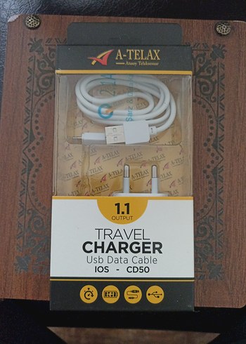 A-Telax IOS USB Veri Kablosu 1.1A Şarj Cihazı