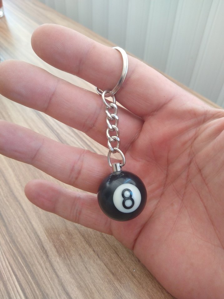 Bilardo topu anahtarlık - Görsel 2