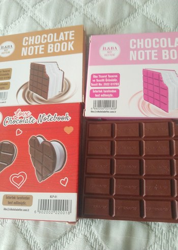 Pastel Renkli Çikolata Tasarımlı Defterler - Görsel 5