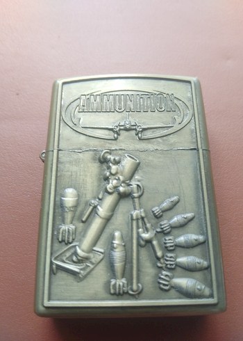 Beden altın Renk zippo tipi çakmak