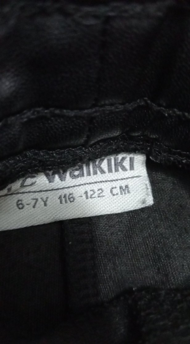 Erkek Çocuk Siyah Deri Beli Kemerli Pantolon - Görsel 3