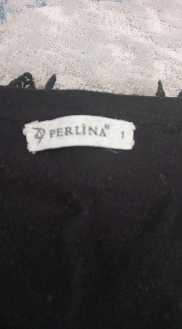 Nakışlı Siyah Goth Kadın Hırka - Görsel 4