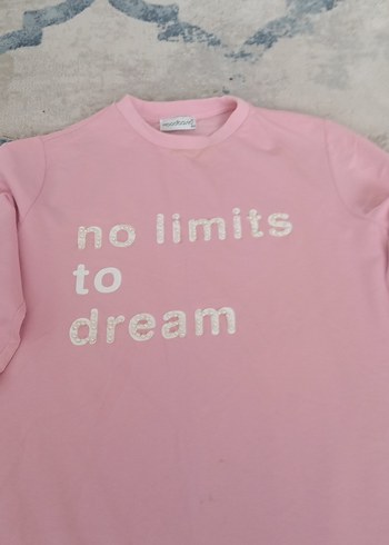 Diğer Pembe Pamuklu Düğmeli Midi Sweatshirt