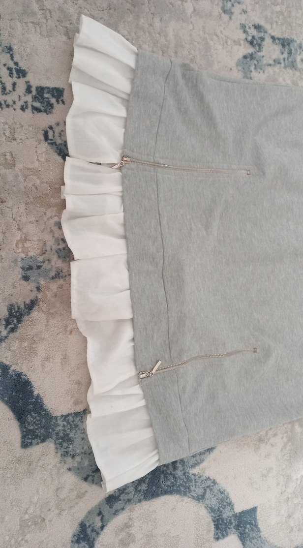 Gri Uzun Kollu tunik - Görsel 2