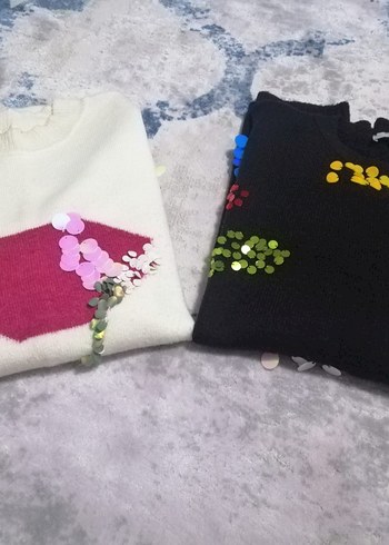 Gri Kadın Triko Uzun Kollu Kazak tanesi 250 tldir - Görsel 10