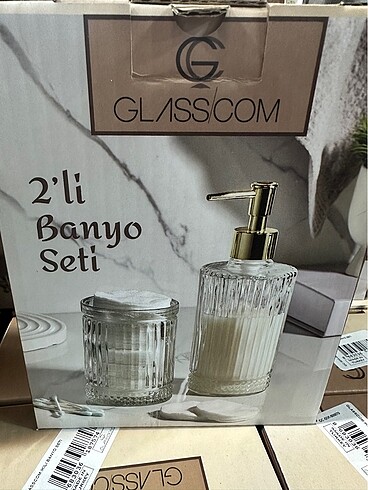 Diğer 2 li CAM BANYO & MUTFAK SETİ