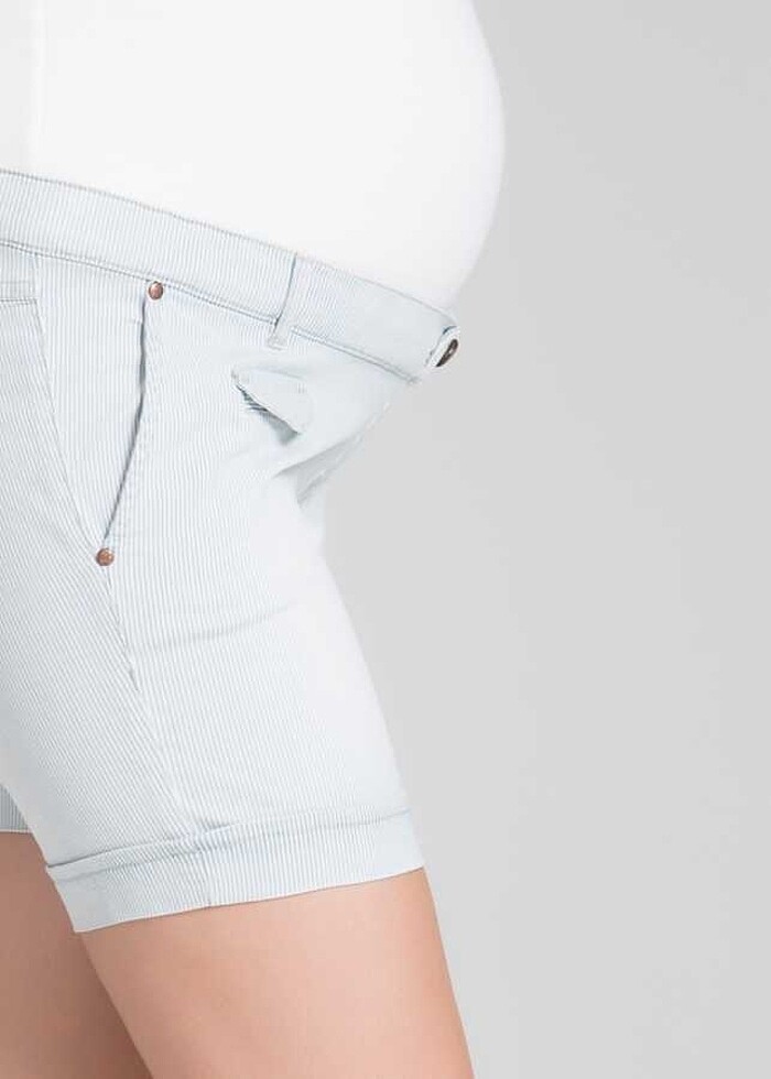 ÇİZGİLİ HAMİLE ŞORTU - Görsel 2