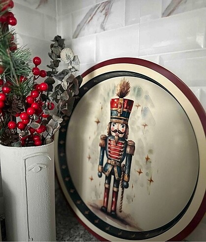 American Vintage METAL ÇAY & KAHVE TEPSİSİ