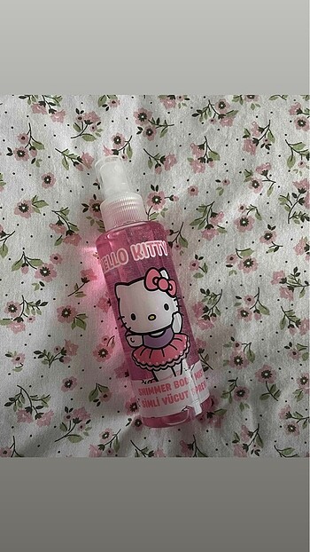HELLO KITTY SİMLİ VÜCUT SPREYİ