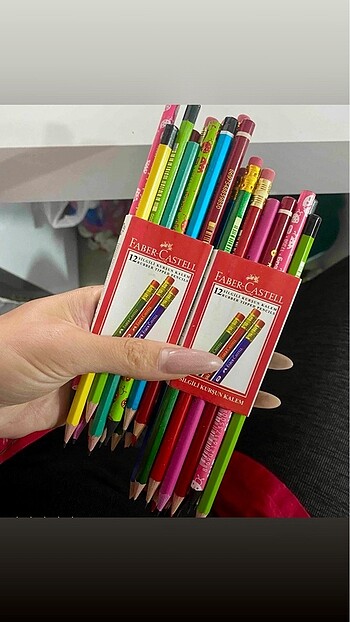 KARIŞIK 12 ADET KALEM