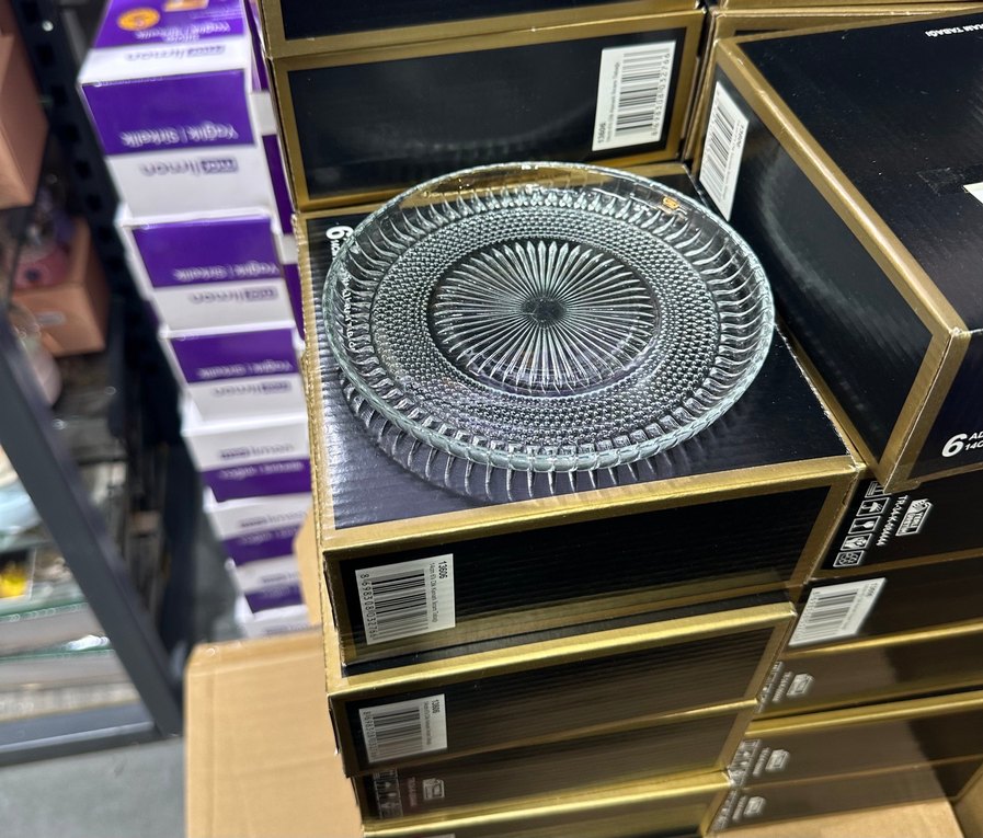 6 ADET İKRAMLIK TABAK - Görsel 3