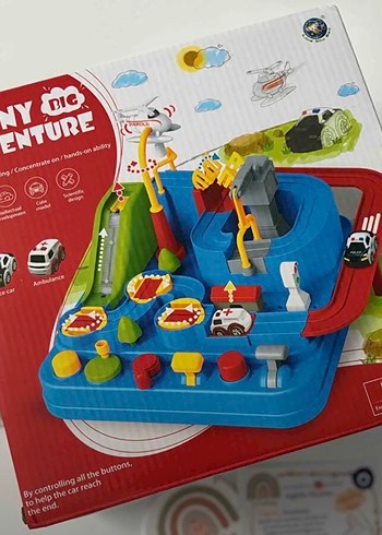 Renkli Eğitici Trafik Oyuncak Seti - Görsel 2