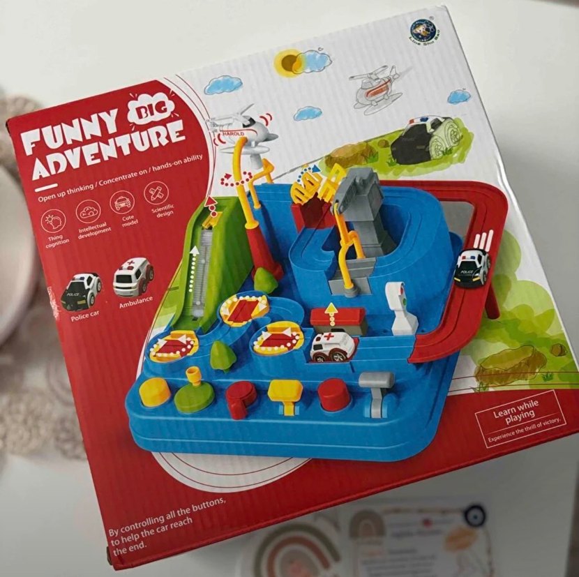 Renkli Eğitici Trafik Oyuncak Seti - Görsel 2