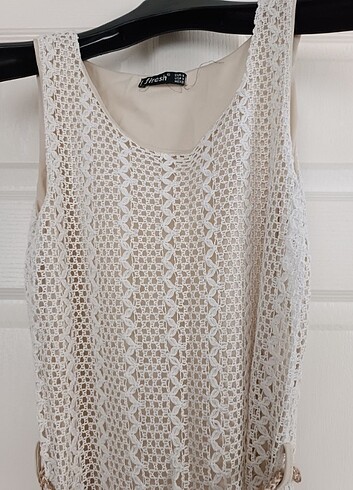 Kadın Fileli Elbise  - Görsel 3