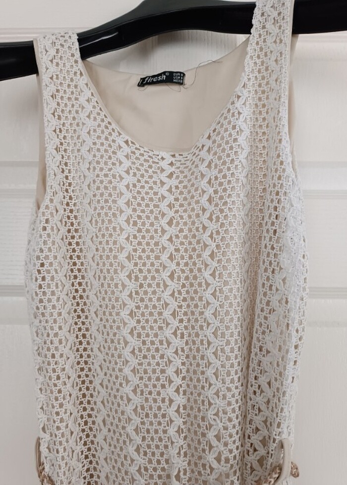 Kadın Fileli Elbise  - Görsel 3