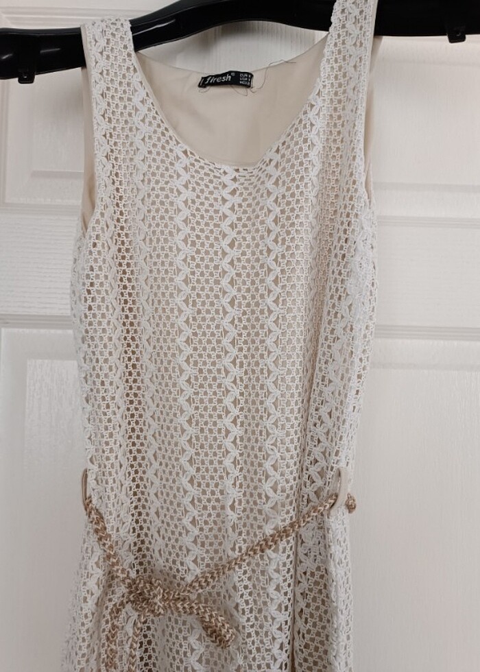 Kadın Fileli Elbise  - Görsel 4