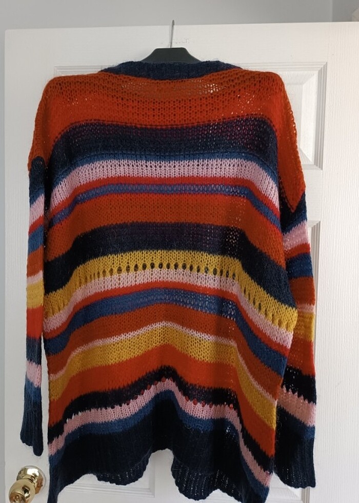 Zara Oversize Yün Kazak  - Görsel 3