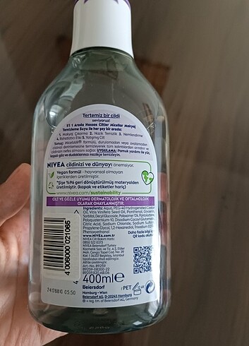 Nivea Makyaj Temizleme Suyu - Görsel 2