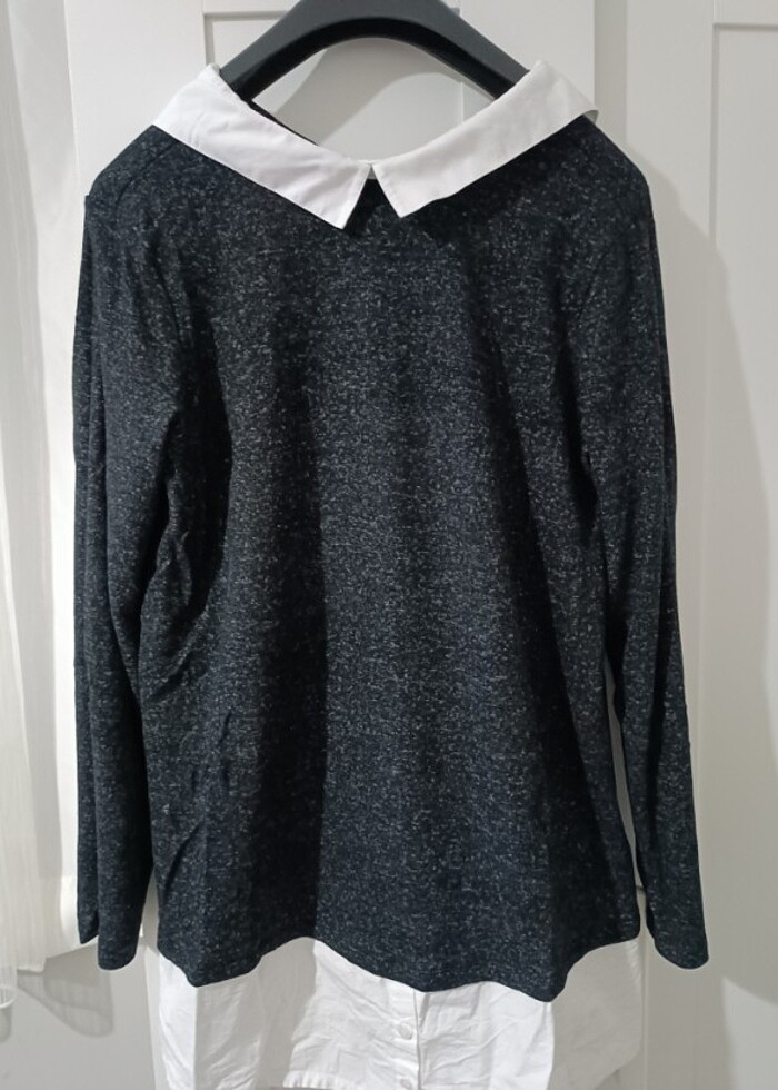 Lcw hamile üst giyim / antrasit  - Görsel 2